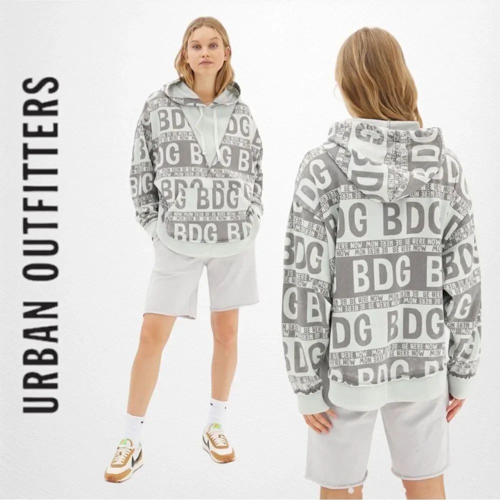 New with Tag. BDG Urban Outfitters UO Journey Tunic Hoodie Sweatshirt S